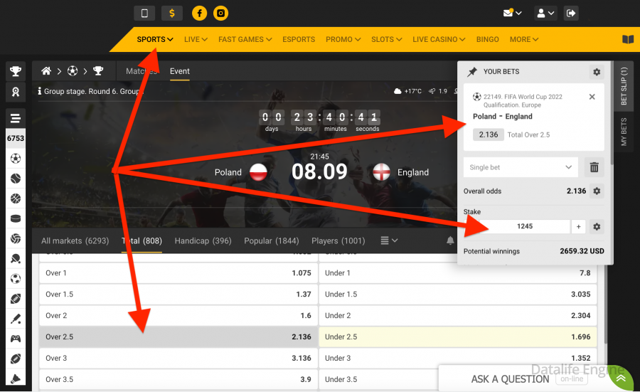 Betting on the Melbet mobile app
